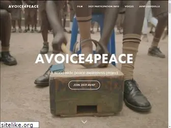 avoice4peace.org