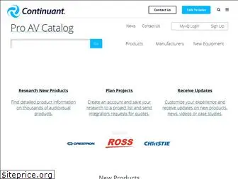 avproducts.continuant.com