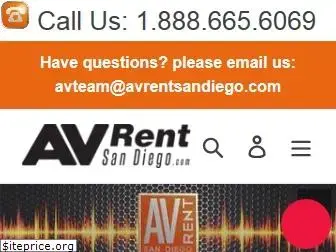 avrentsandiego.com