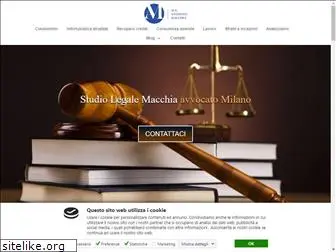 avvocatomacchia.com