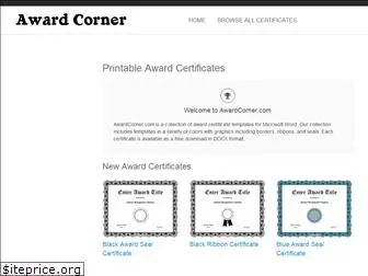 awardcorner.com