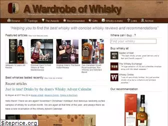 awardrobeofwhisky.com