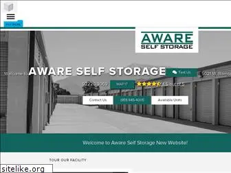 aware-selfstorage.com