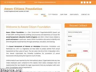 awarecitizenfoundation.org