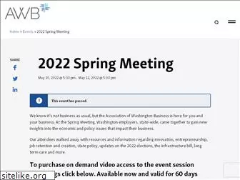 awbspringmeeting.com