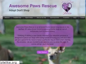 awesomepawsrescue.org thumbnail