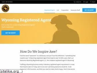 awesomewyomingregisteredagent.com