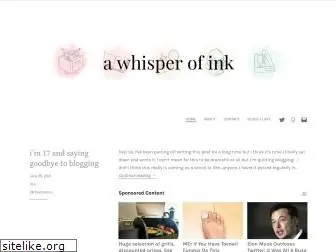 awhisperofink.wordpress.com