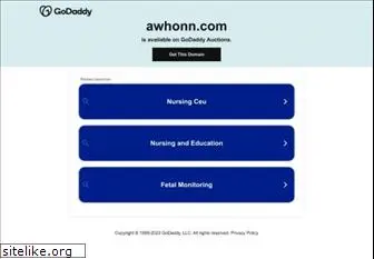 awhonn.com