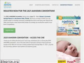 awhonnconvention.org