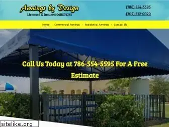 awningsbydesigns.com