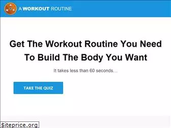 aworkoutroutine.com