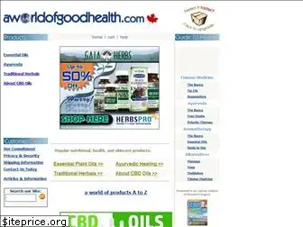 aworldofgoodhealth.com