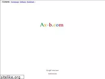 ax-b.com