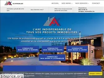 ax-immobilier.be