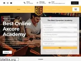 axcoreacademy.com