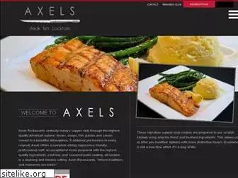 axelsrestaurants.com