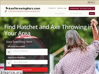 axethrowingbars.com