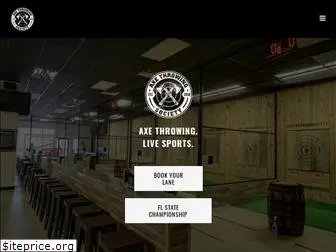 axethrowingsociety.com