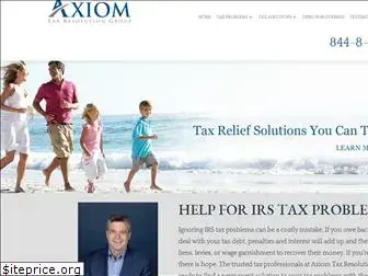 axiomtaxresolutiongroup.com