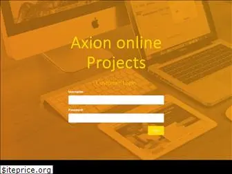 axiononlineprojects.com