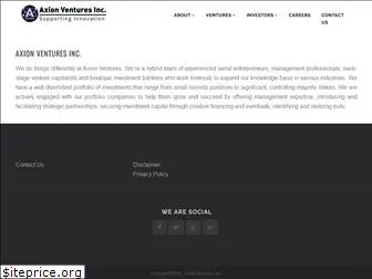 axionventures.com