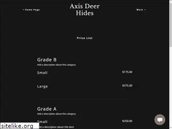 axisdeerhides.com