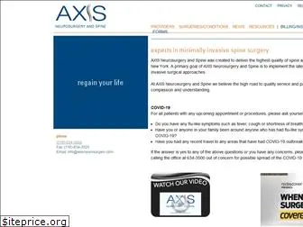 axisneurosurgery.com