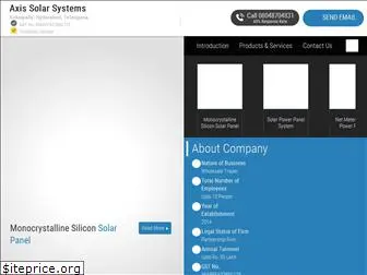 axissolarsystems.in