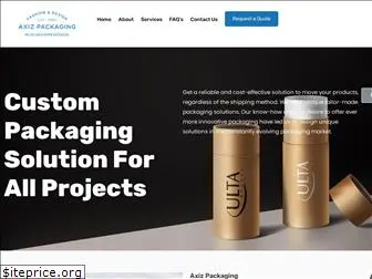 axizpackaging.com