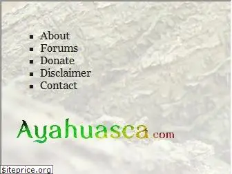 ayahuasca.com