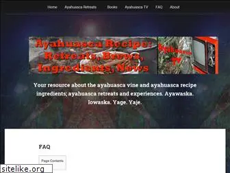 ayahuascarecipe.com