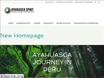 ayahuascaspiritcenter.com