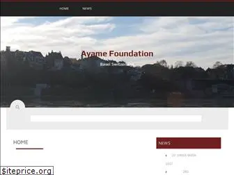 ayame-foundation.com