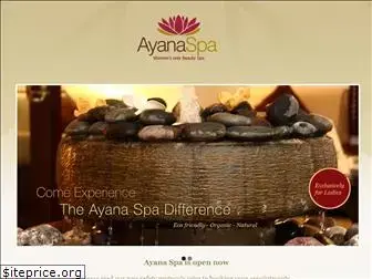 ayanaspa.com