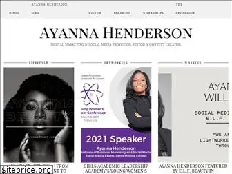 ayannahenderson.com