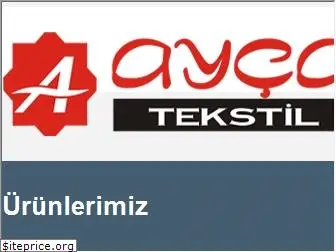 aycatekstil.com