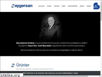 aygersan.com