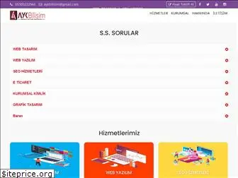 aykwebtasarim.com