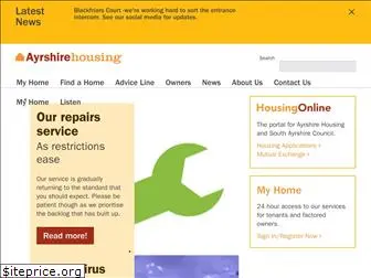 ayrshirehousing.org.uk