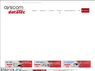 ayscomdatatec.com