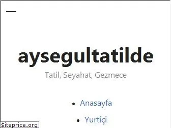 aysegultatilde.com