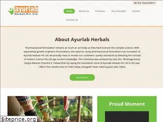 ayurlabherbals.com