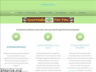 ayurveda-foryou.com