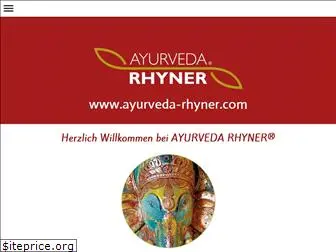 ayurveda-rhyner.com