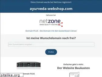 ayurveda-webshop.com