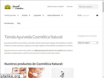 ayurvedacosmetica.com