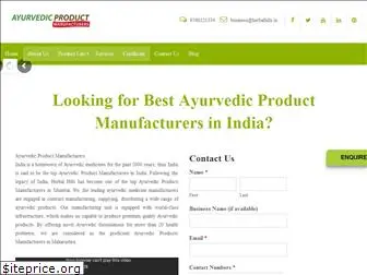 ayurvedicproductmanufacturers.com