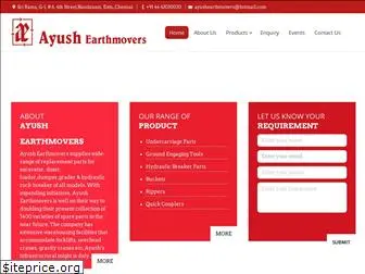 ayushearthmovers.com