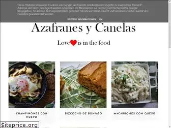 azafranesycanelas.com